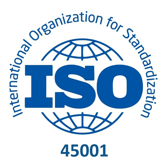 Сертификат ISO 45001:2018 (Система менеджмента безопасности труда и охраны здоровья)